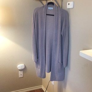 Joan Vass Cashmere Blend Cardigan